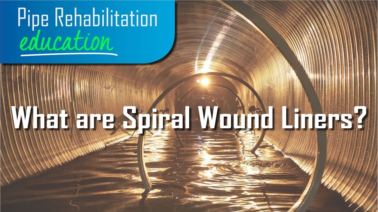 What are Spiral Wound Liners? Trenchless Sewer Pipe Lining.