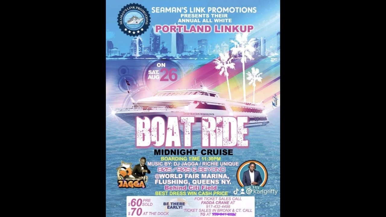 Seaman's Link Promotions Presents Portland Linkup All White Midnight Cruise 2023