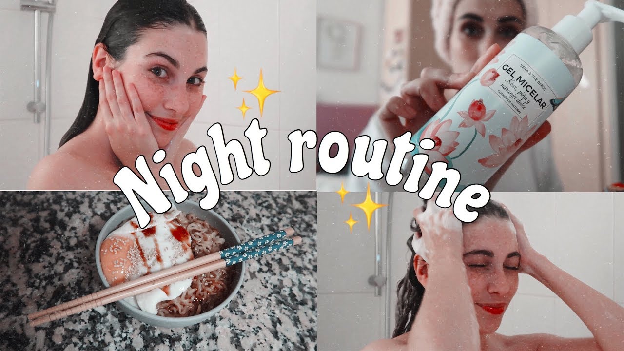 NIGHT ROUTINE + HAIR CARE ROUTINE💖✨