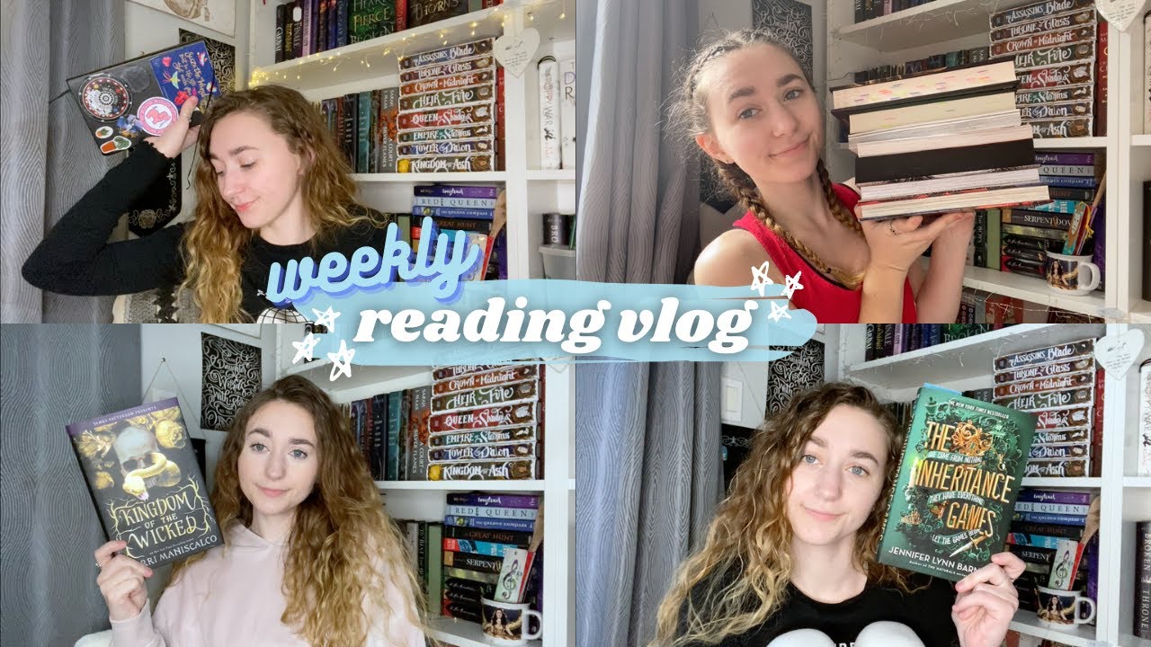 reading 8 books + 5 star reads | weekly reading vog