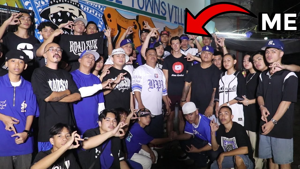 1 A.M with a Filipino Gang in their Hood! 🇵🇭