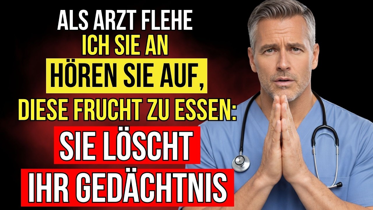 Nach 60: 5 Früchte, die Ihr Gehirn zerstören – und 6, die es regenerieren