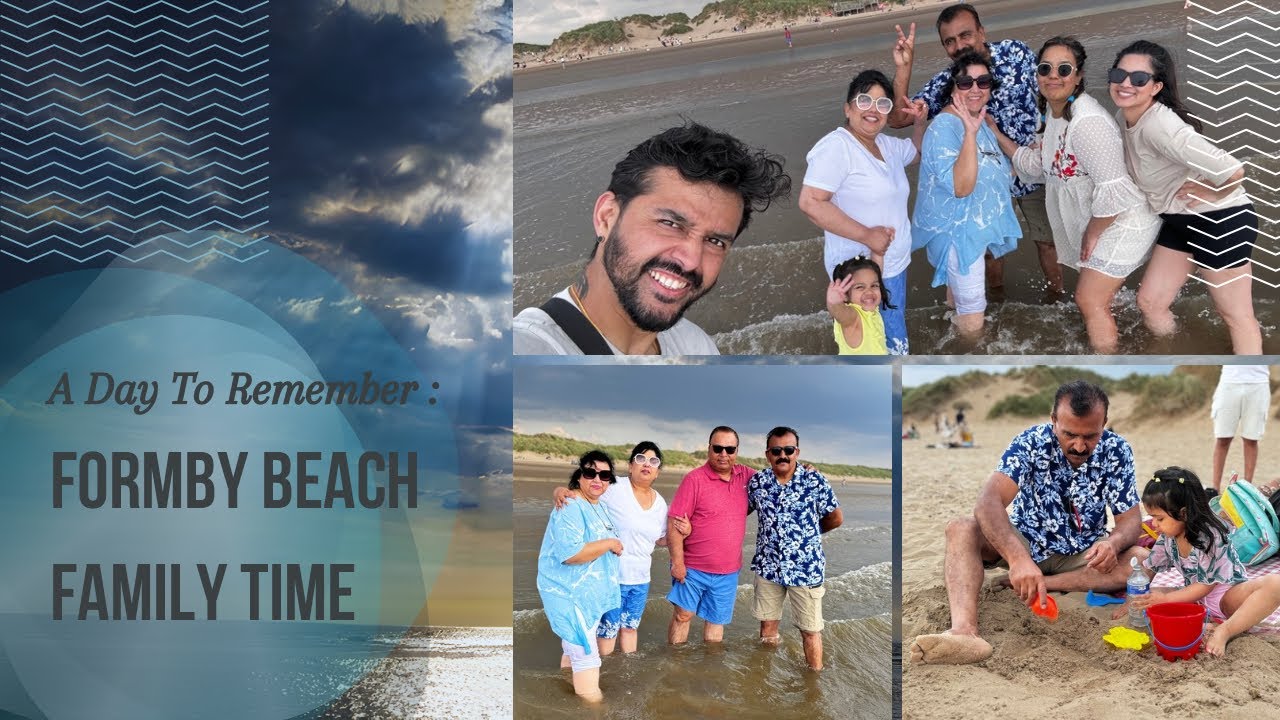 First time beach formby beach