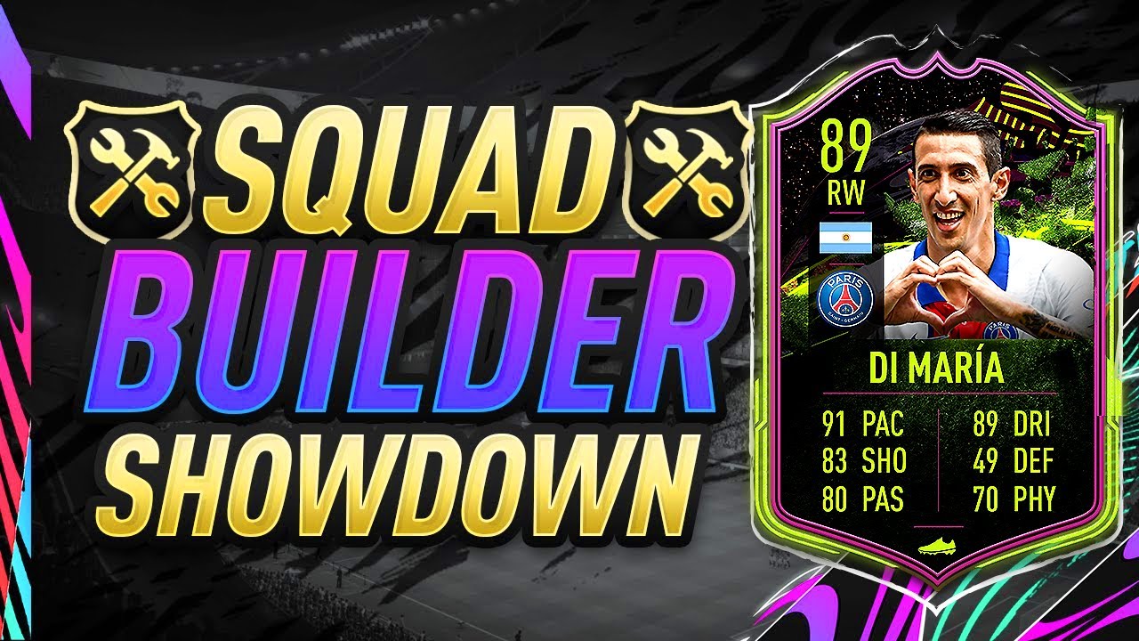 FIFA 21 SQUAD BUILDER SHOWDOWN! RB DI MARIA! FIFA 21 ULTIMATE TEAM
