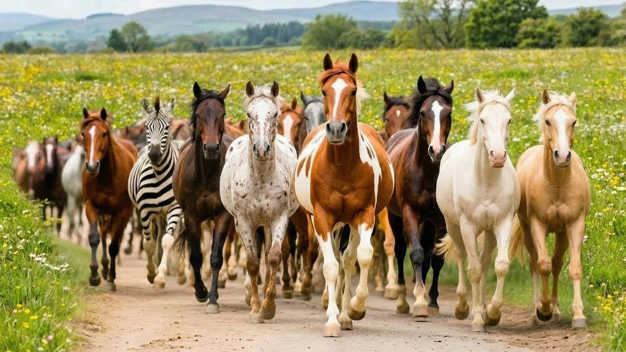 ASMR Virtual Horse Ride - Horse Riding in nature | | nature | relax | #asrm #HorseRidinginnature #10