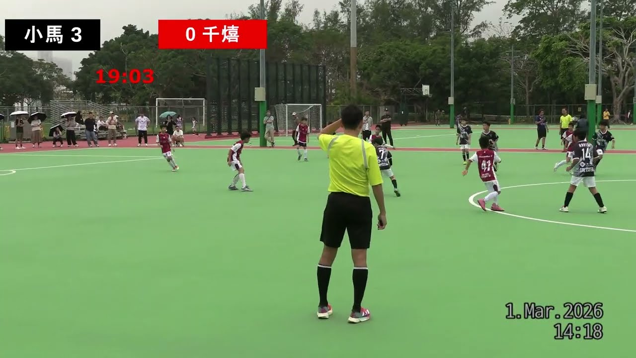 2026-3-1 輔智8人瑞通聯賽 u12 小馬 vs 千熺 上半場