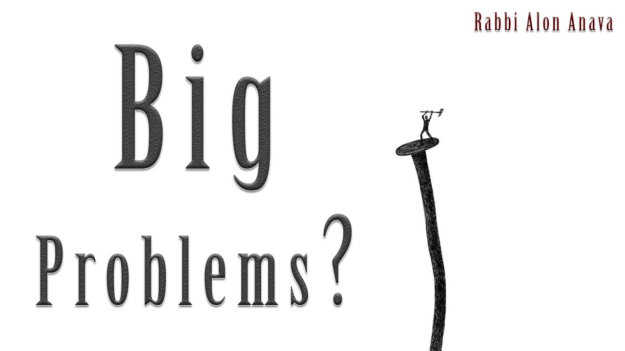 Let G-d deal with your problems - Emuna & Bitachon - Rabbi Alon Anava