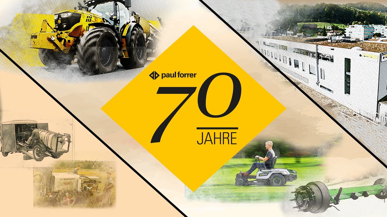 70 Jahre Paul Forrer