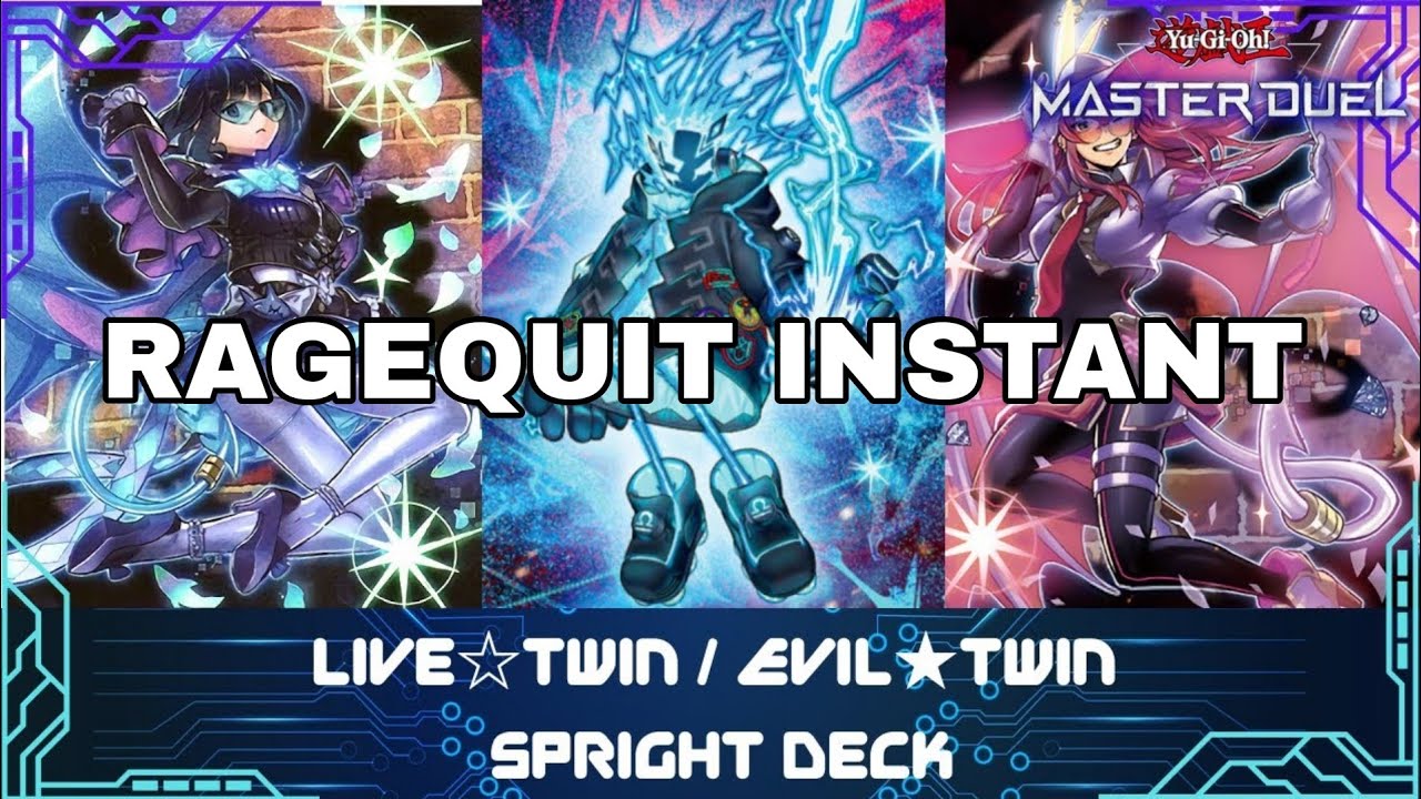 VOS ADVERSAIRES VONT RAGER CONTRE CE DECK ( EVIL TWIN SPRIGHT )