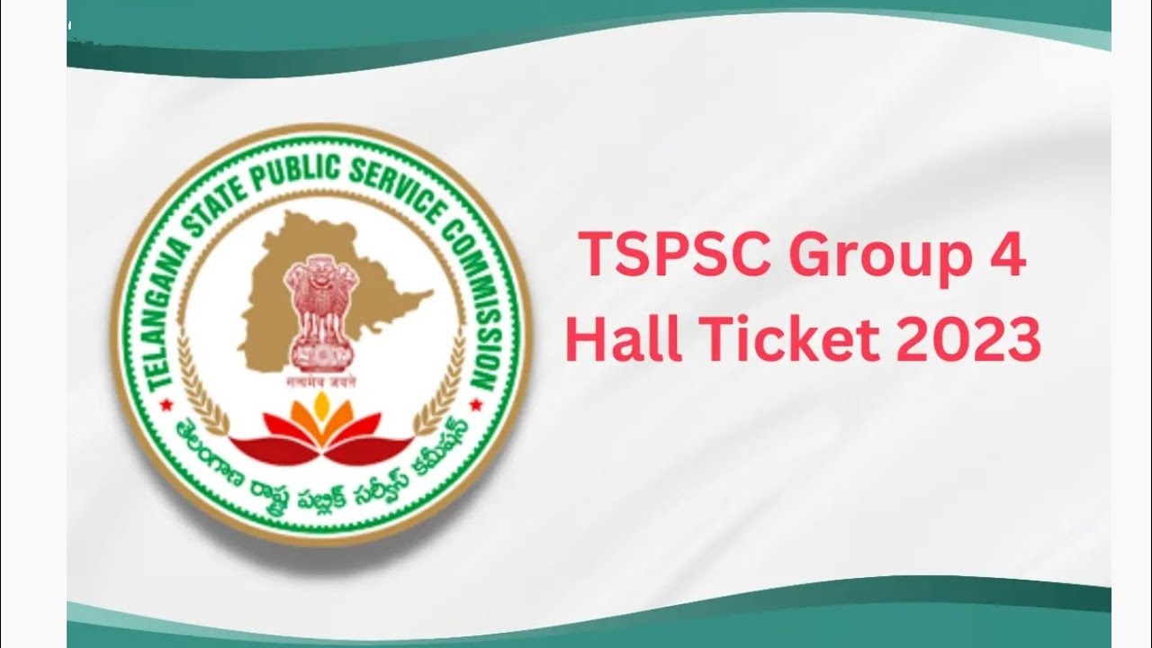 TSPSC Group 4 Hall Ticket 2023, Admit Card #tspsc #group4 #hallticket #tspscexams