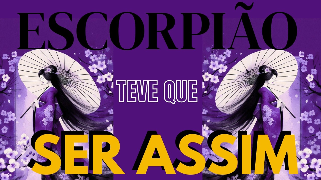⏰♏ ESCORPIÃO PARECE QUE VC ESCOLHEU! MEXEU COM TUDOO DENTRO DE UMA SITUÇAO ,ALGUEM NAO GOSTOU NADA