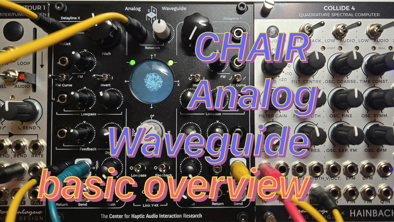 CHAIR Analog Waveguide Basic Overview