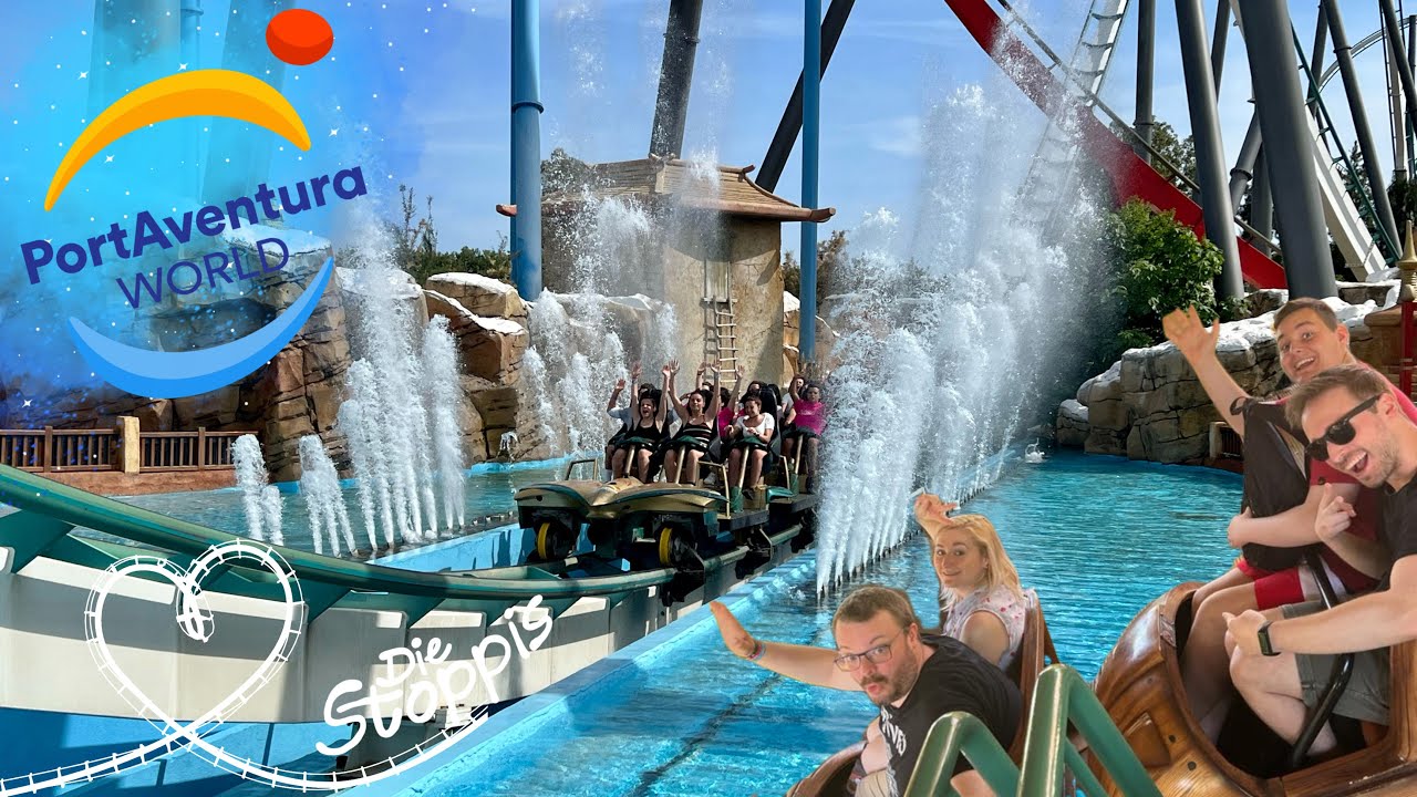PortAventura 2022 | Ein wunderschöner Freizeitpark mit 8 Achterbahnen 🎢 🥰