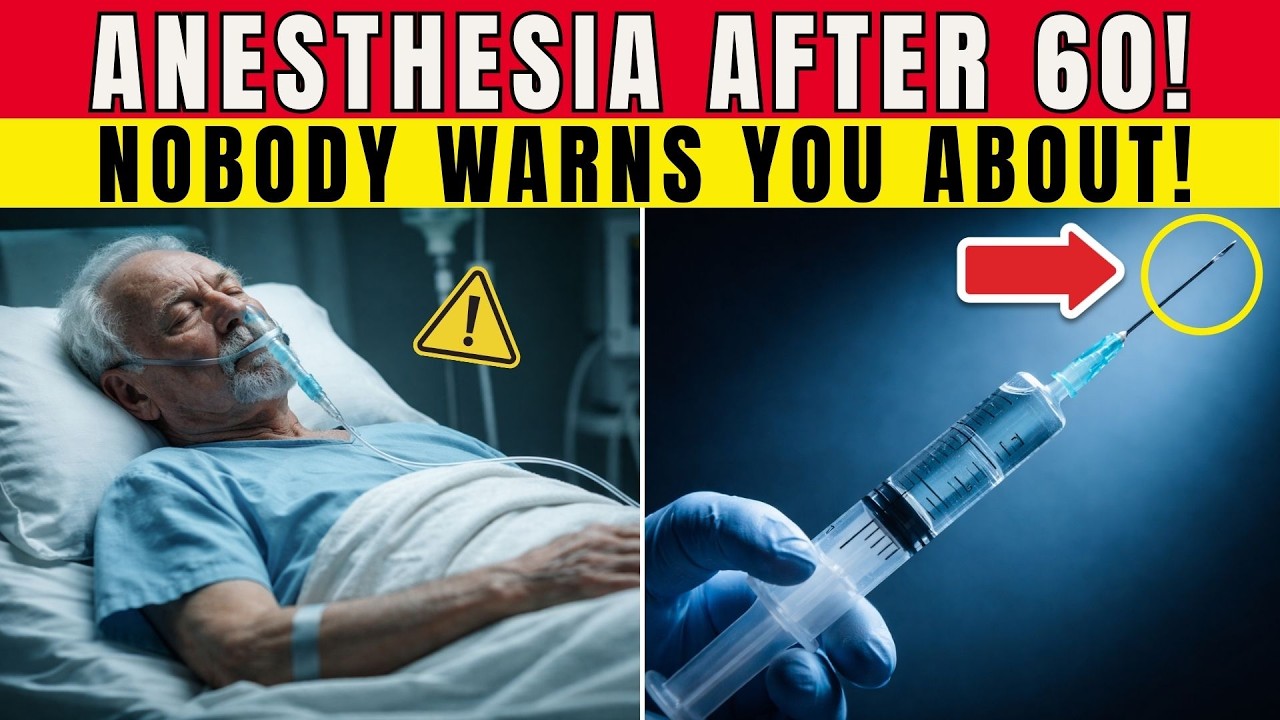 The Anesthesia Risk After 60 That Nobody Warns You About | Senior Health Tips