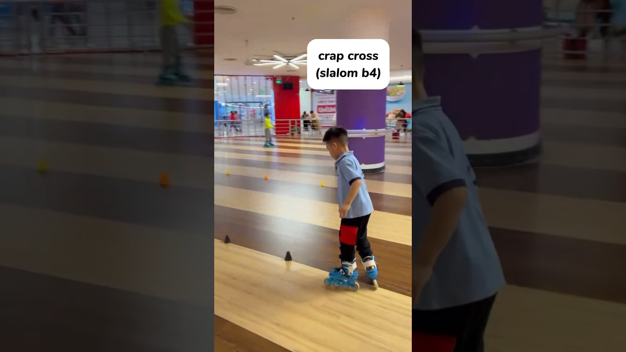 patin slalom crap cross (buổi thứ 4)