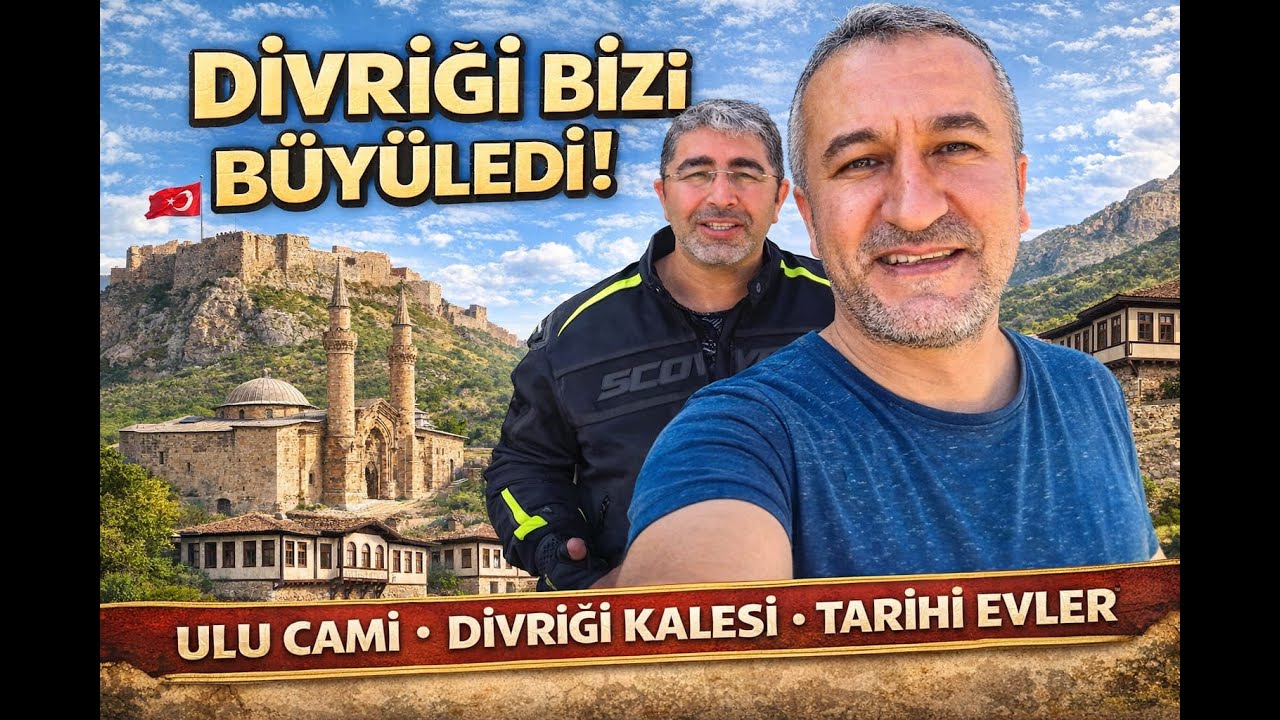Divriği’ye İlk Yolculuk | Ulu Camii, Taşın Dili ve Acemi Bir Gezginin Hikâyesi djı Osmo Action3