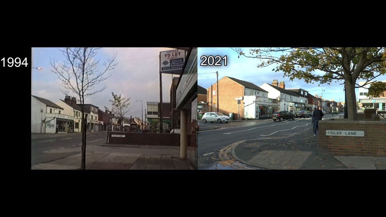 Garforth Main Street 1994 / 2021 Retrospective