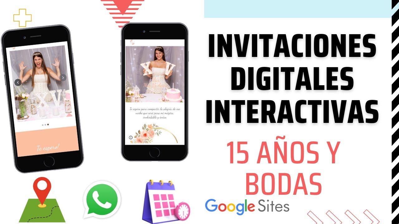 🥇Como hacer una INVITACION INTERACTIVA Gps, confirmar asistencia, agendar