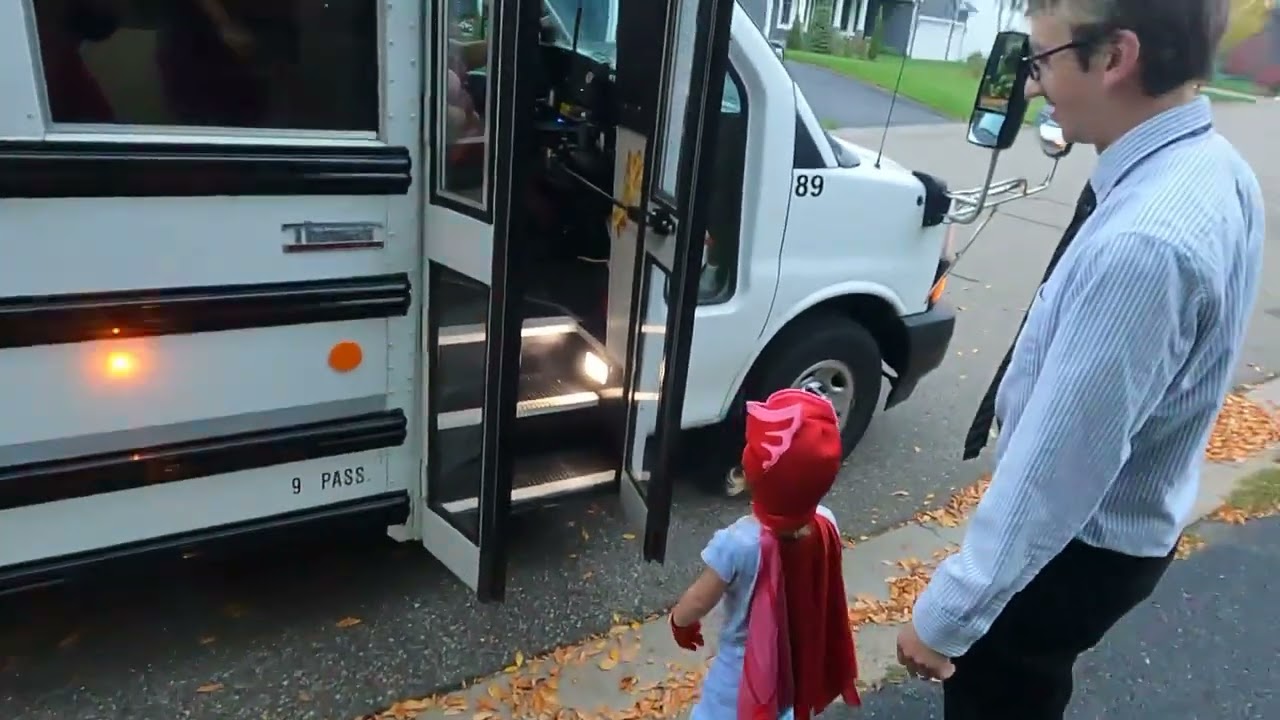 Conor Rides the Bus to Kindergarten