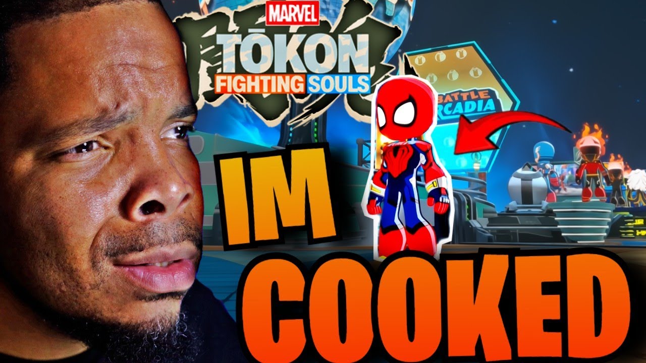 Меня поджарили с помощью Человека-паука... MARVEL Tōkon: Fighting Souls