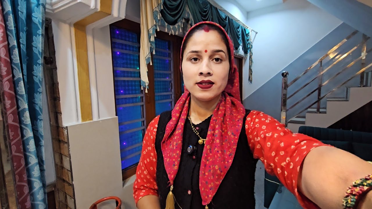 इस बार की दीपावली हमने डर डर के मनाई 🤔 || Preeti Rana || Pahadi lifestyle vlog || Triyuginarayan 