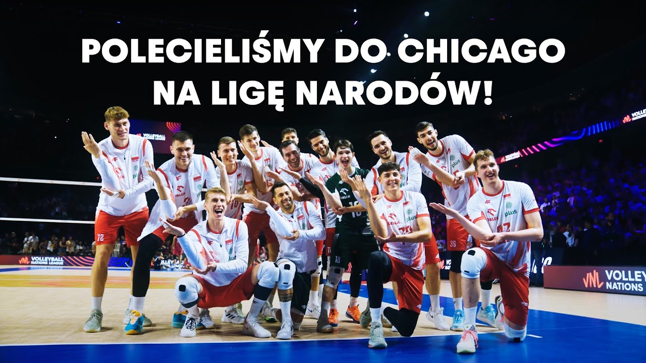 Zobacz jak wyglądał turniej VNL Siatkarzy w CHICAGO!