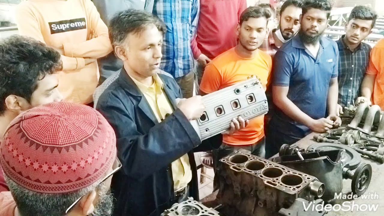 Part-1একটি ইঞ্জিনের বিভিন্ন যন্ত্রাংশের নাম ও কাজ জানা। Different parts & function of a Engine