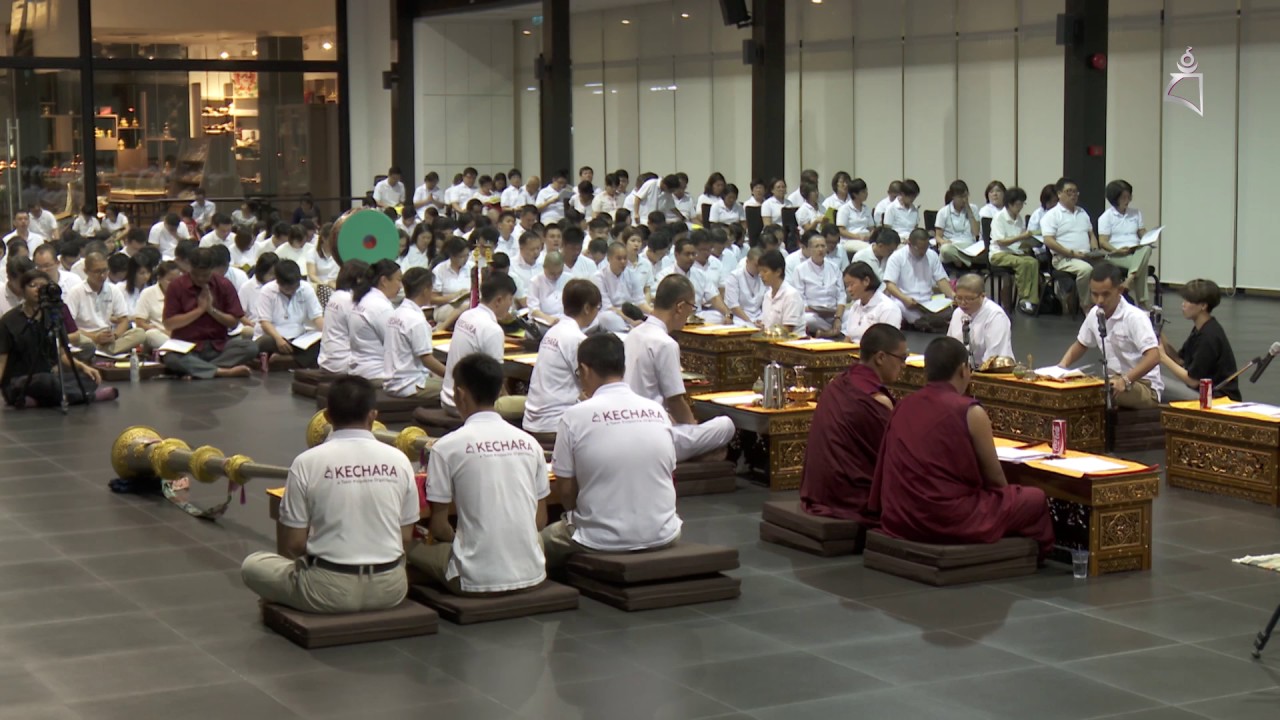 Dorje Shugden Monthly Puja (dakhang) at Kechara Forest Retreat