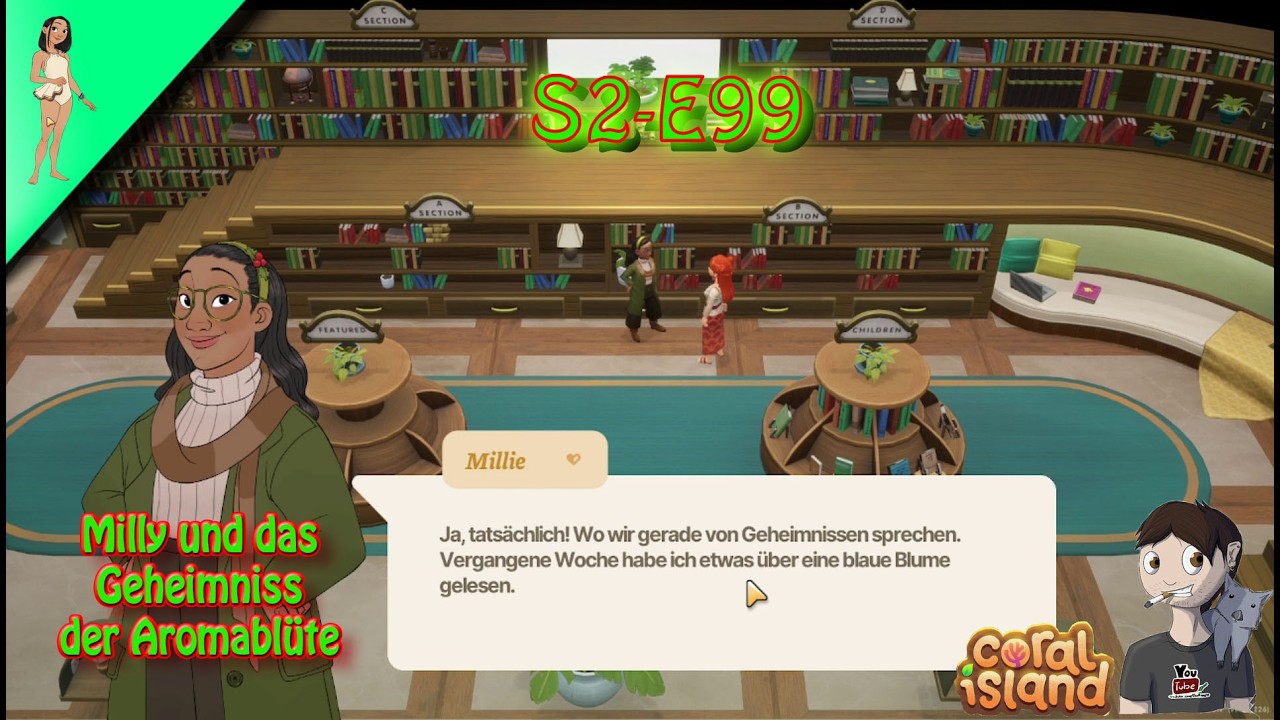 Coral Island S2 E99 Milli und die Amorblüte...🪻🪻....