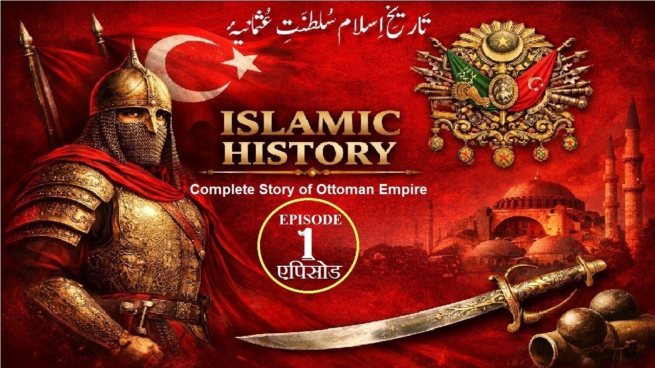Ottoman Empire Episode 1 ऑटोमन साम्राज्य एपिसोड تَاريخِ اِسلام سُلطنَتِ عُثمانیٔہ قِسط نَمبْر1