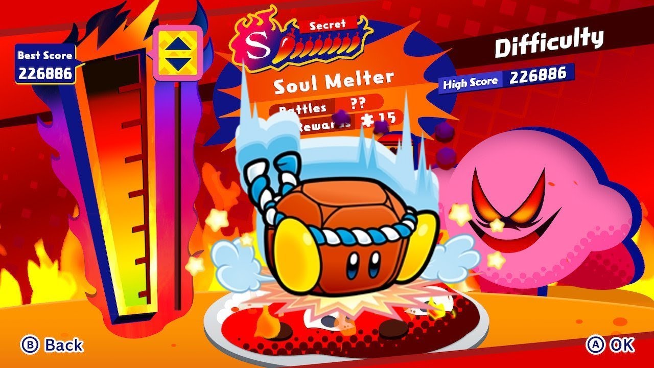 Kirby Star Allies Boss Rush: The Ultimate Choice - Solo Soul Melter w/ Rocky (Stone)
