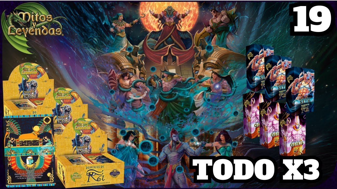Unboxing Dominios de Ra TODO X3 (De nuevo) 🥵#19 - Primer Bloque
