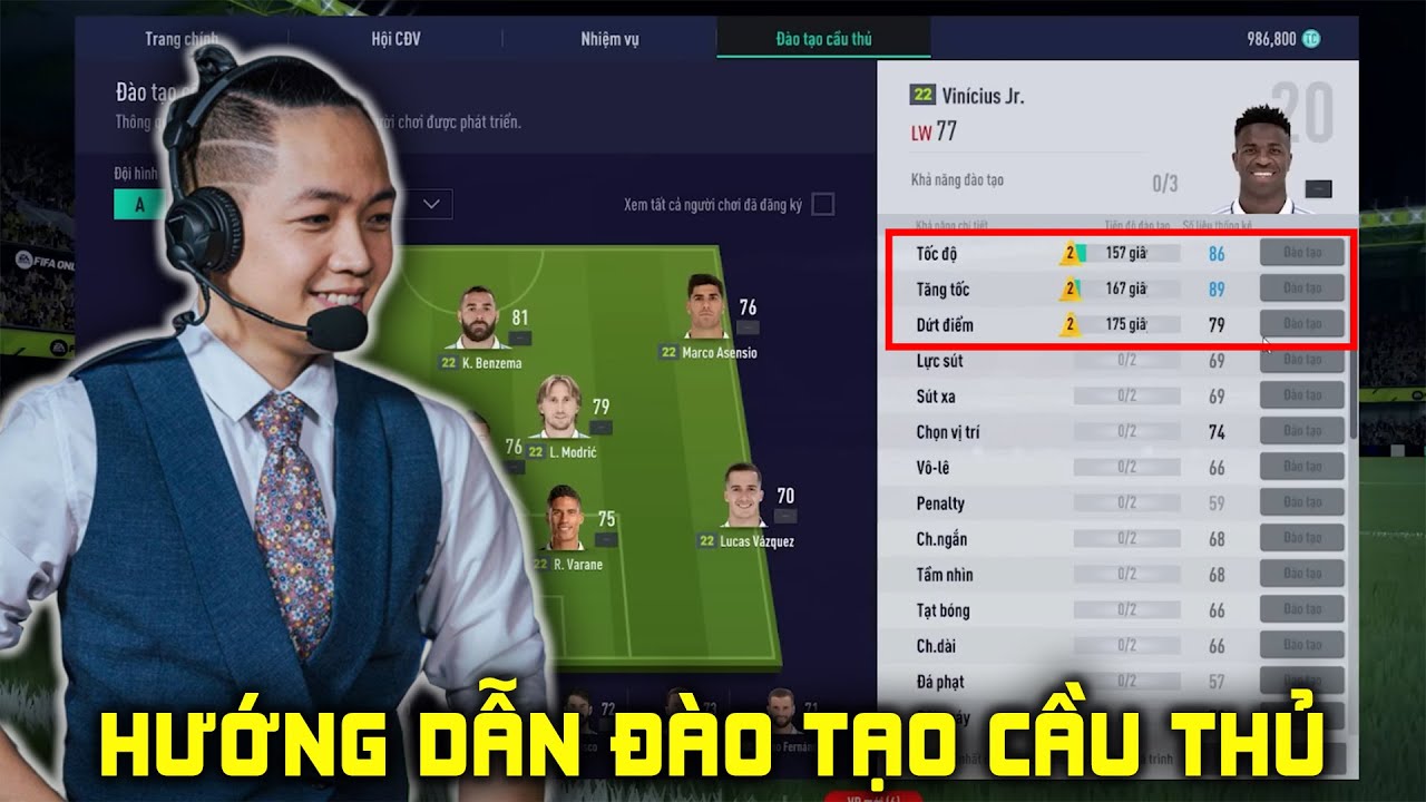[FO4] HƯỚNG DẪN ĐÀO TẠO CẦU THỦ | ĐÀO TẠO CẦU THỦ CHỈ SỐ NÀO LÀ HIỆU QUẢ NHẤT ?