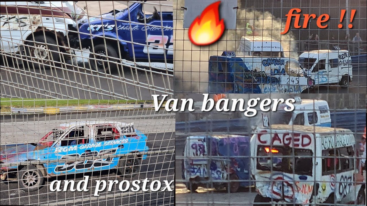 Van Banger And Prostox Racing ( at Lochgelly Raceway 15th June 2024)   ....Scotland....2024....