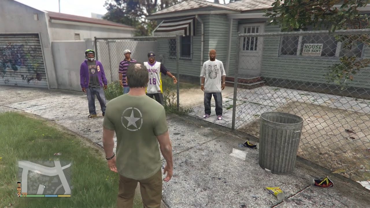 GTA 5 — Издевайтесь над членами банды, играя за Тревора!