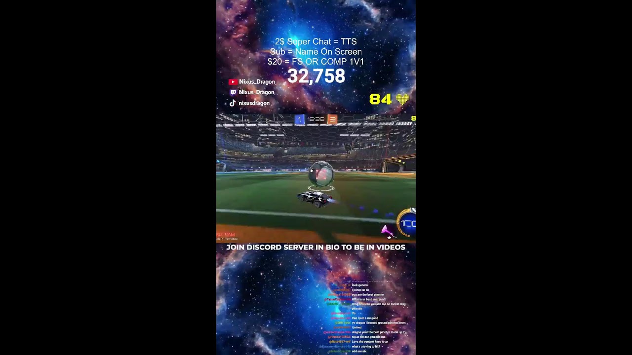 WORLDS BEST PINCHER PLAYS ROCKET LEAGUE LIVE! 2$=TTS SUB=NAME ON SCREEN