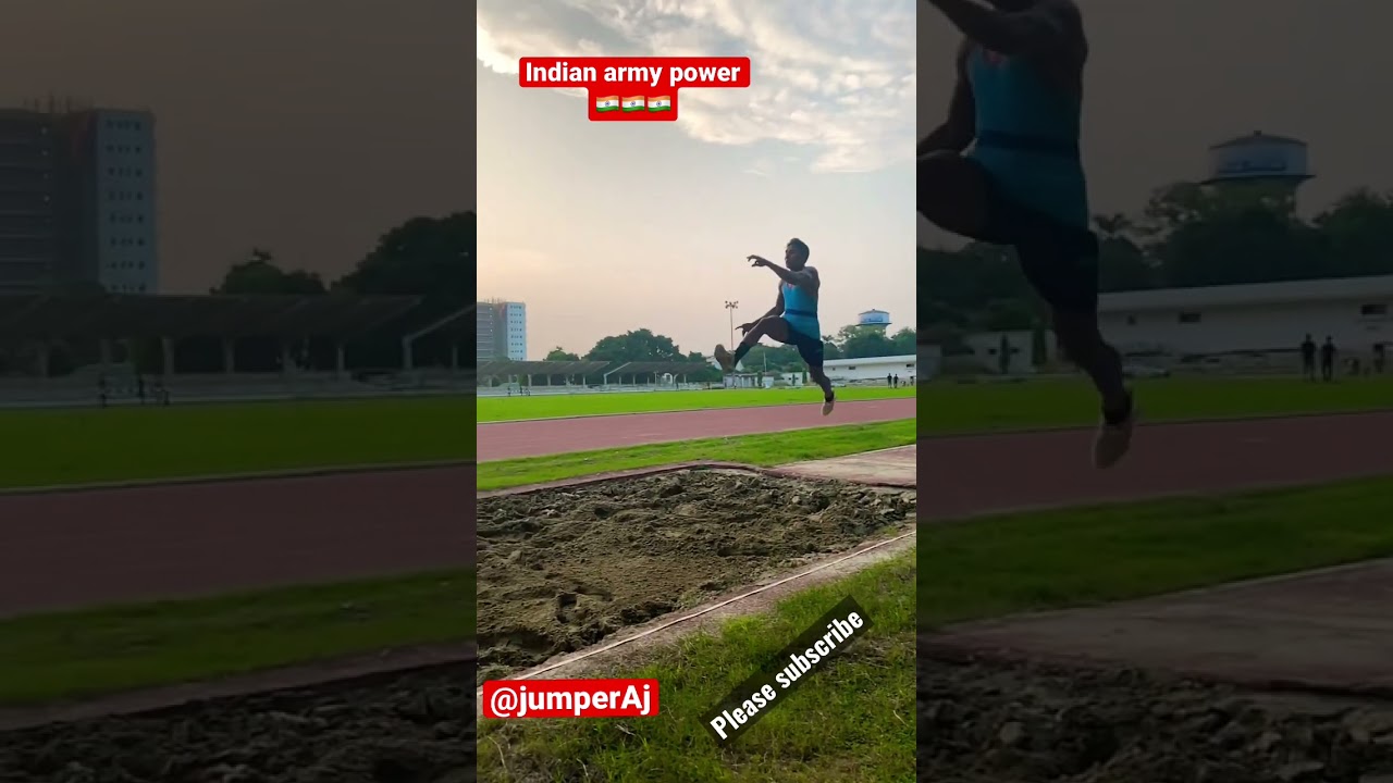 Long jump 7m in practice 🔥🇮🇳 #shorts #jumperaj #indianarmy #armylover