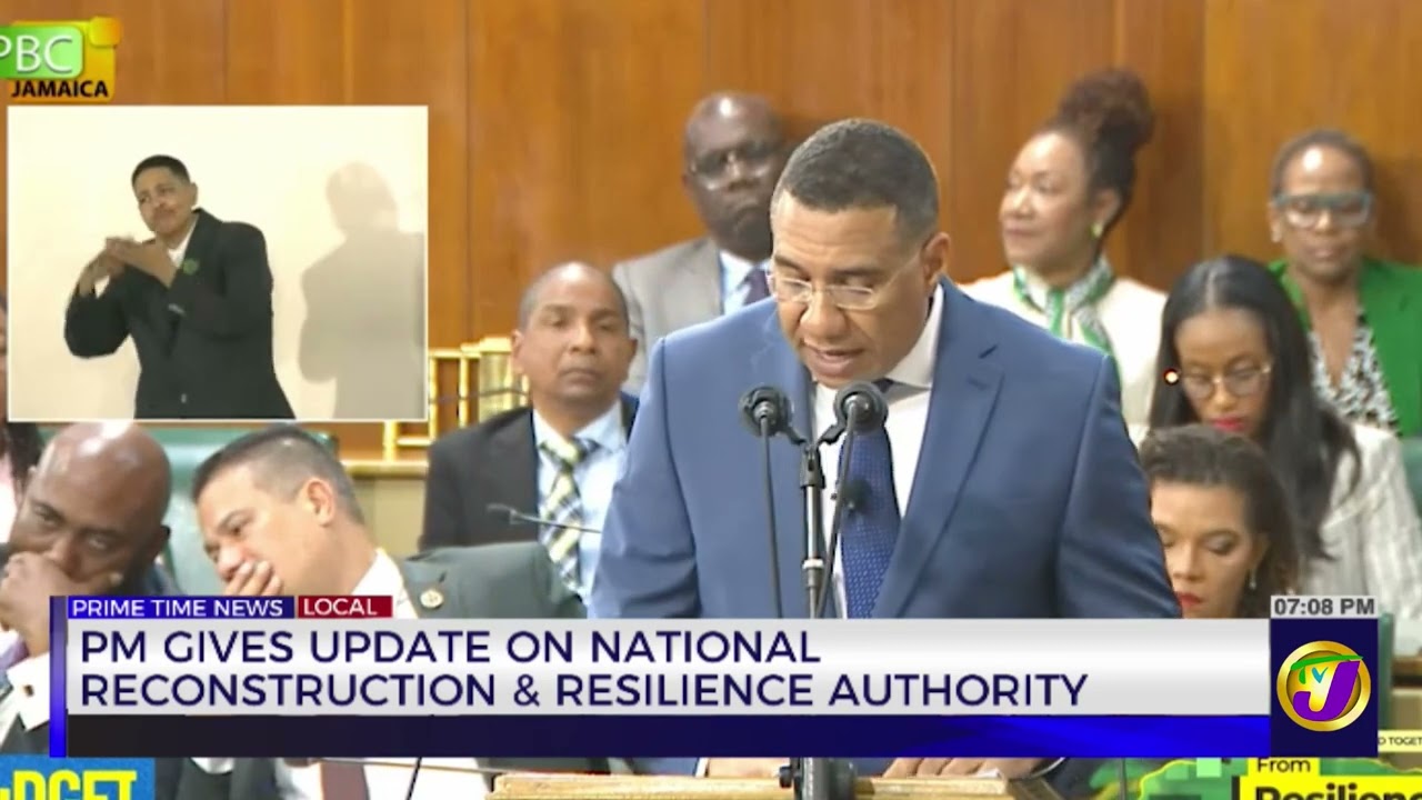 PM Gives Update On Reconstruction & Resilience Authority | TVJ News