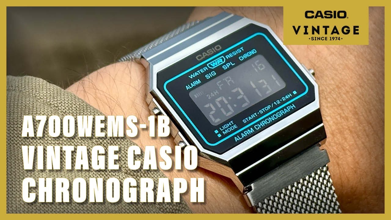 Unboxing The Casio Vintage A700WEMS-1BEF