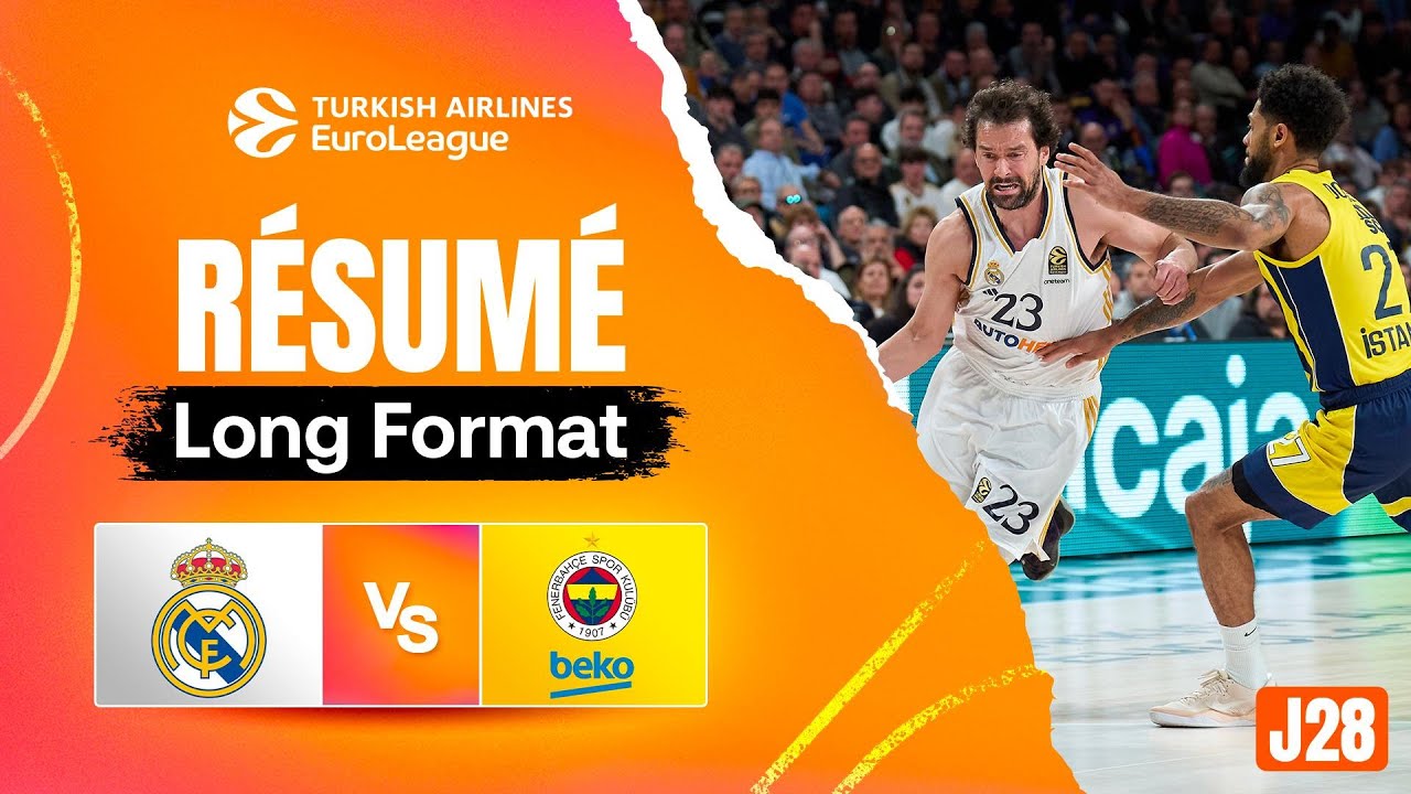 Le Fener bête noire du Real ??  - Real Madrid vs Fenerbahçe - Résumé EuroLeague J28