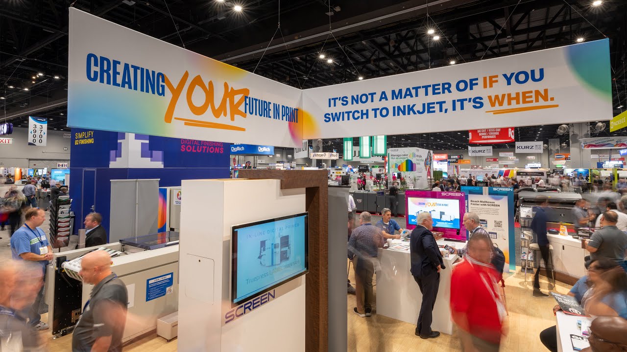 SCREEN Inkjet Technology Demonstrated at PRINTING United Expo and Sandy Alexander in Orlando