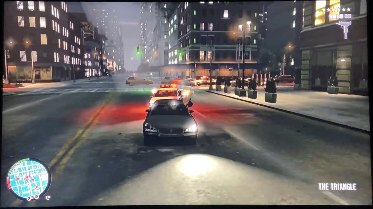 GTA 4 - Extremely Harmful Shootout + 6 Star Escape