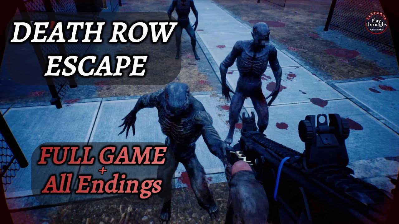 Death Row Escape Full Walkthrough & All Endings - No Commentary