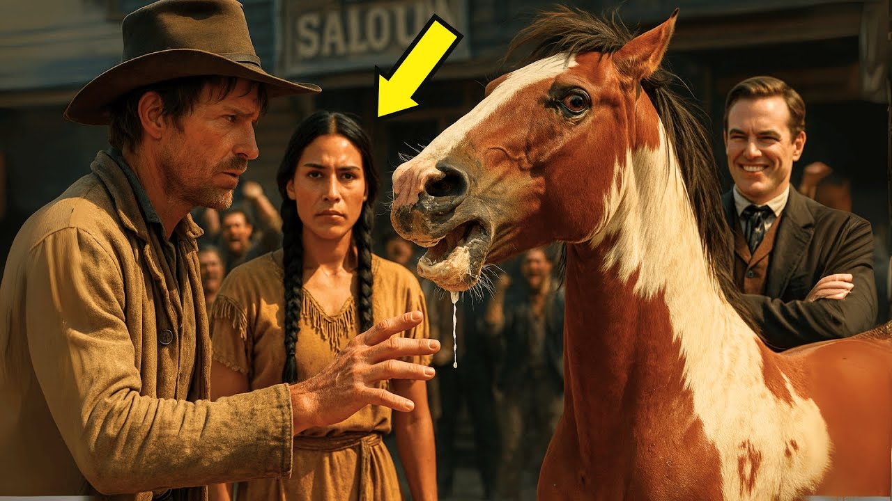 A Struggling Cowboy Won a 'Broken' Horse in a Bet—He Didn't Know the Beautiful Native Woman Who...
