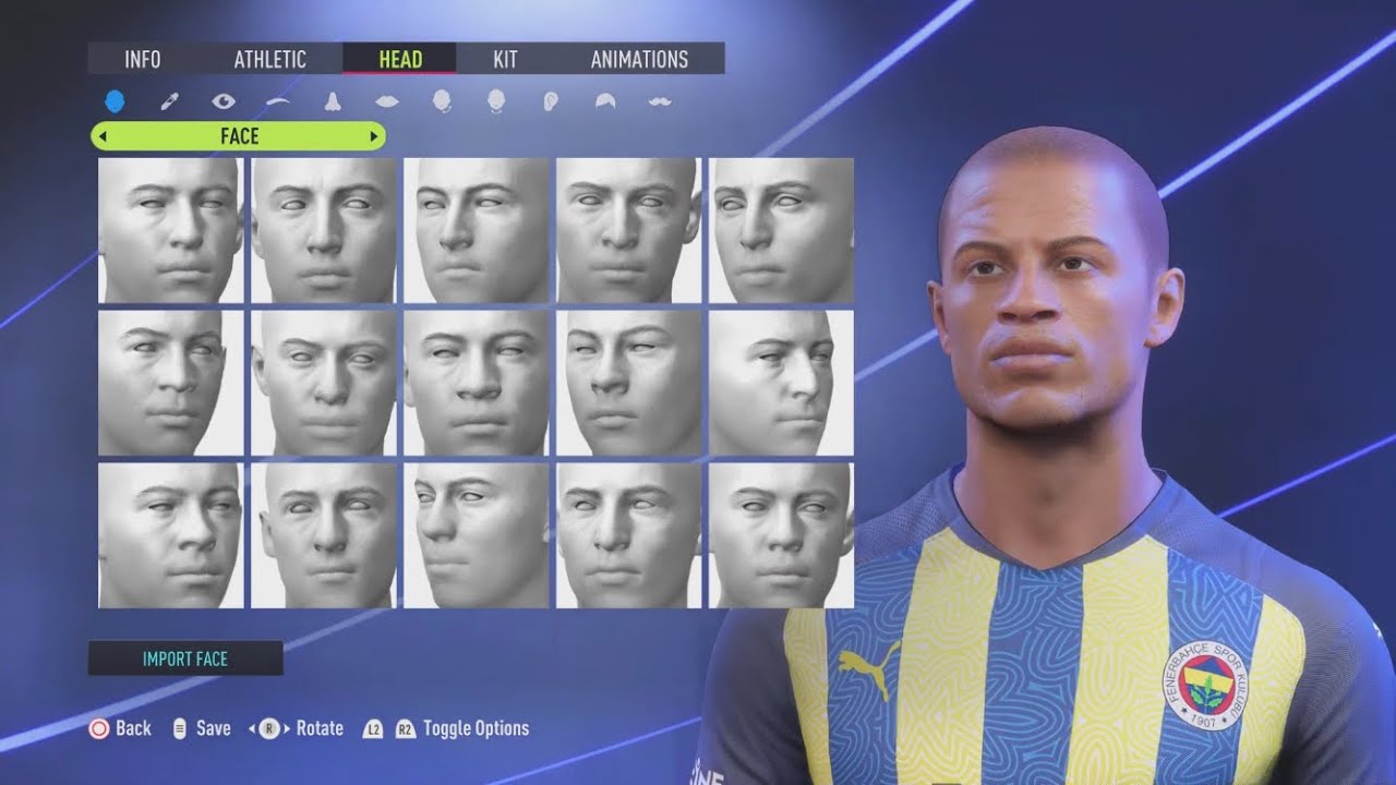 FIFA 23 How to make Alex De Souza Pro Clubs Look alike