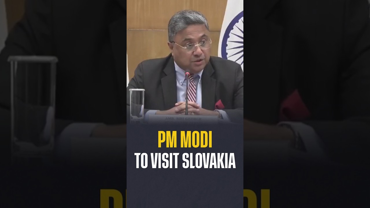 PM Modi To Visit Slovakia #IndiaSlovakiaRelations