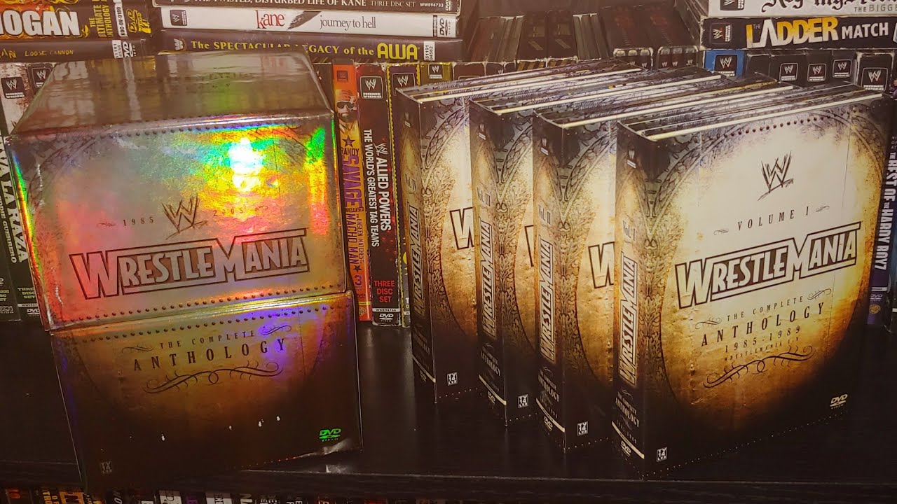 WrestleMania Anthology DVD Review - 21 Disc Set!!