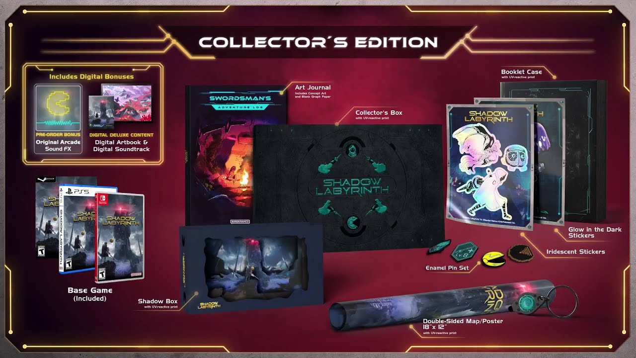 Shadow Labyrinth - Discover 3 Editions