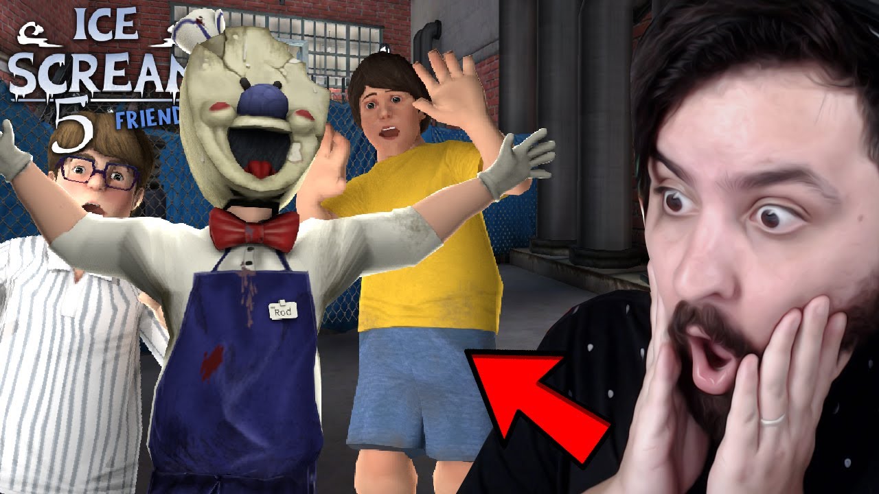 ICE SCREAM 5: JOGANDO O NOVO JOGO DO SORVETEIRO DO MAL! - NightExtreme