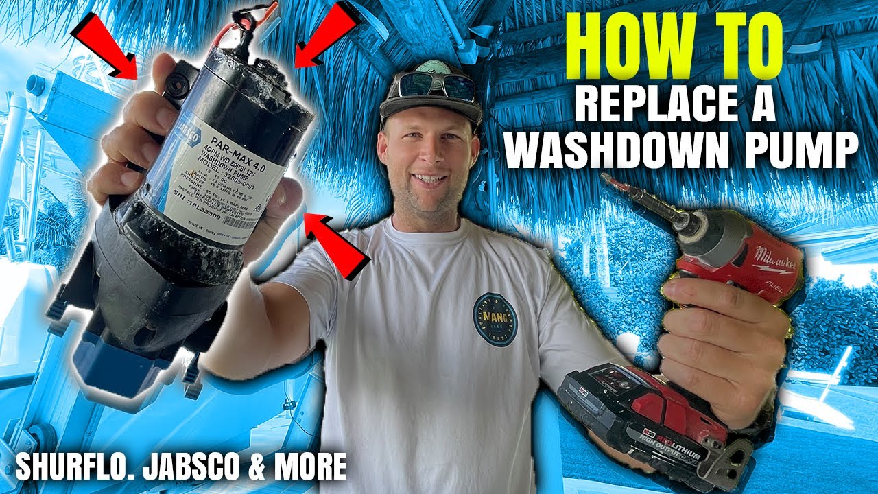 HOW TO Replace A Saltwater Washdown Pump on your Boat